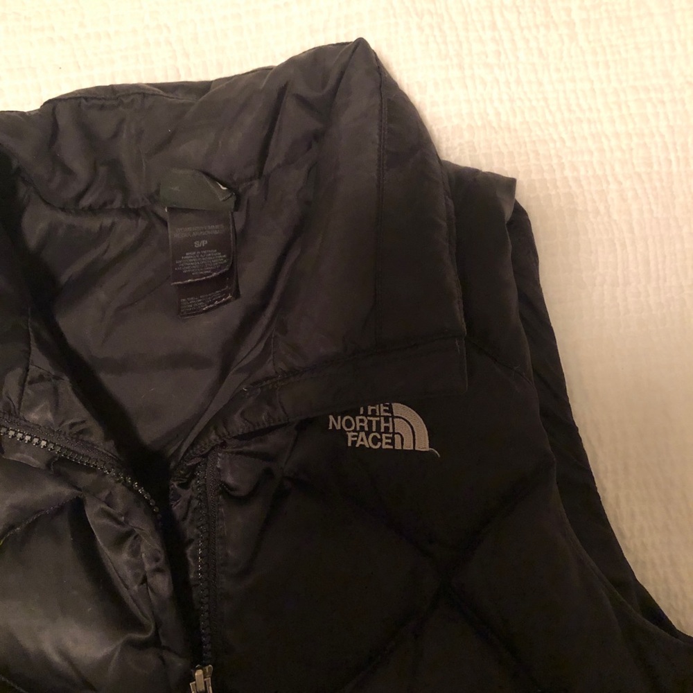Black North Face Vest
